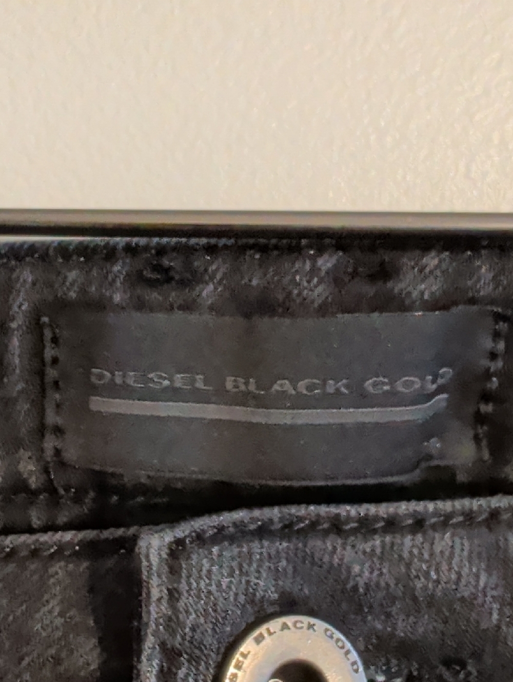 DIESEL Black Gold two-tone skinny jeans with side stripe - size 36 - Picture 2 of 14